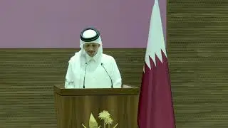 المؤتمر الصحفي لمعالي رئيس مجلس الوزراء وزير الخارجية مع  معالي وزير خارجية الجمهورية التركية
