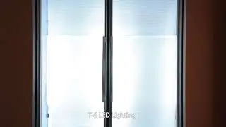 Cold room glass door walk in cooler cold storage for beer cave for Shandong, China
