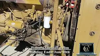 Caterpillar Diesel Generator Sells June 20th For Sale At Auction!