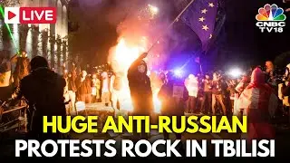 Tbilisi Protest LIVE: Defiant Georgia Protesters Return To Streets After EU Talks Suspended | N18G