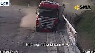 Andromeda H4b Bridge Rail - Crash Test Videos