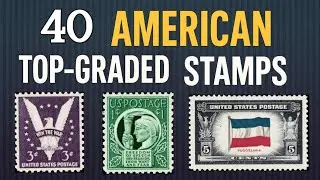 Top-Graded USA Stamps | Certified Philatelic Perfection