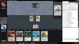 MTGO Modern Affinity vs Mono Blue Turns