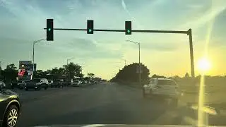 Drive through Matteson, Illinois 4k