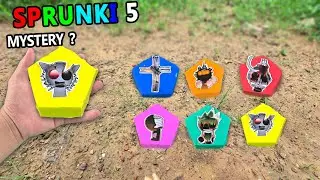 Color Cubes Cracked Open! Horror RADDY & Sprunki OWACKX, OREN | Unofficial LEGO Baka Bricks
