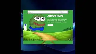 Pepo &mdash; Memecoin & Crypto Token Framer Template