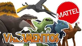 NOVIDADES!! 5 NOVOS brinquedos de DINOSSAUROS para a coleção de Jurassic World Mattel!! #dinosaur