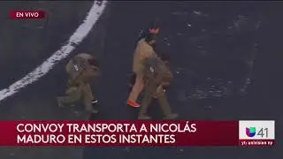 🔴 #EnVivo | Nicol&aacute;s Maduro es trasladado desde Brooklyn hasta una corte federal en Manhattan.