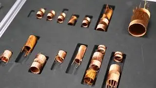Overview of our coreless motor inner materials, winding!