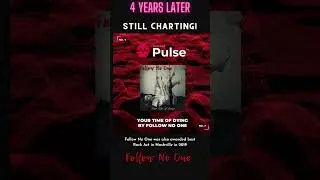 STILL CHARTING 4 years later?!?!?!?! 😯🎸 #Rocksongs #Follownoone