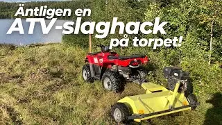 Torpet! Äntligen en ATV-slaghack värd priset (?) Vi köper, rustar upp och provkör! Brush cutter