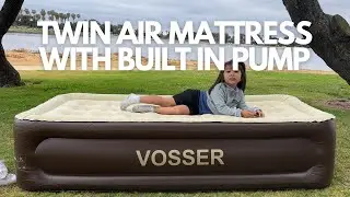 Twin Air Mattress with Built-in Pump