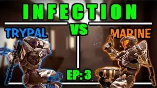INFECTION VS - Ep: 3 | Spartan Charges Only | Trypal vs Marine - Halo 5 Infection