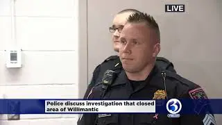 Willimantic police news conference