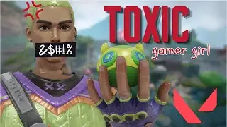 My first TOXIC gamer girl encounter | valorant