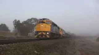 C504 8148 on a grain train