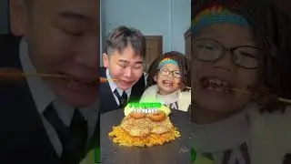 Папа наконец-то сводил меня на большой пир! 🍽️😋🎉 #смешно #шорты #еда