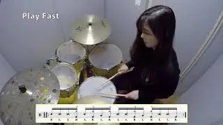 [DRUM LICK LESSON 25] 16Beat Linear Style Lick