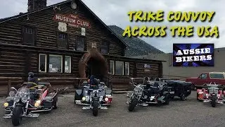 Aussies ride across the USA in a Trike convoy!
