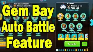 Hustle Castle Gem Bay Auto Battles - Should you be using this feature?