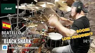 Unleashing the Black Shark 🦈 | Beatello 14x8 Snare Drum Sound Test