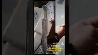 FAC&Atilde;O CORNETA TRANSFORMADO EM UMA FACA 🗡️🔪🗡️🔪 🗡️🔪🗡️🔪🗡️🔪 🗡️🔪