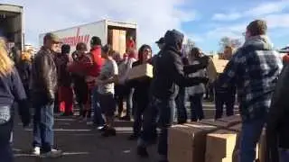 Flakesgiving preparation at MetraPark