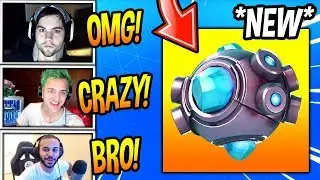 STREAMERS USE THE *NEW* SHOCKWAVE GRENADE! (CRAZY) Fortnite FUNNY & SAVAGE Moments