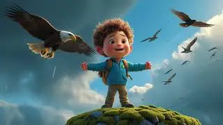 You Never Let Go 🙏 | Powerful Christian Worship Song 2025 | Inspirational Animated Music Video