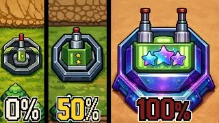 Aku Mengupgrade 100% Turret Gravitasi di Turret Defense King