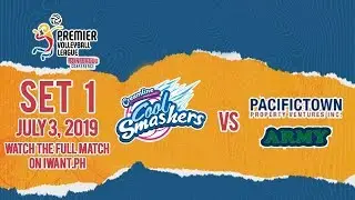 SET 1 | Creamline vs. PacificTown-Army | July 3, 2019 #PVL2019 (Watch full game on iWant.ph)