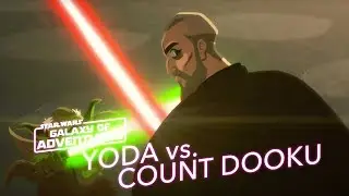 STAR WARS &ndash; GALAXY OF ADVENTURES: Yoda vs. Count Dooku | Star Wars Kids