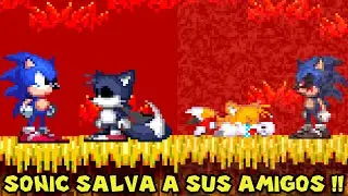 SONIC SALVA A SUS AMIGOS !! - Sonic The Second Round.EXE con Pepe el Mago