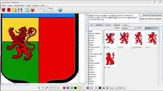 Héraldique, le logiciel pour dessiner des blasons