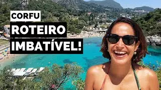 O QUE FAZER em CORFU GR&Eacute;CIA? Roteiro IMBAT&Iacute;VEL! Melhores praias