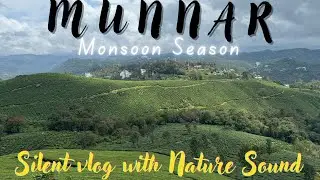 Munnar | Munnar in Mansoon Season | Rains in the hills of Munnar | Drive to Munnar Hills Kerala