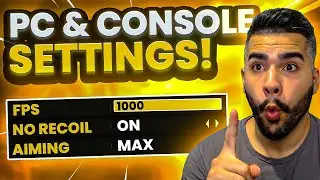 *NEW* Best Settings For Controller & PC (VANGAURD)