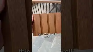The Secret to a Luxury Look on a Budget? WPC Wall Panels #wpc #diy #wpcwallpanel #construction #wall