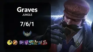 Graves vs Elise JUNGLE - KR CHALLENGER Patch 14.21