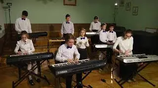 Г.Свиридов Военный марш. Исп. анс. синтезаторов/ G. Sviridov Military march. Perf. by EKB ensemble