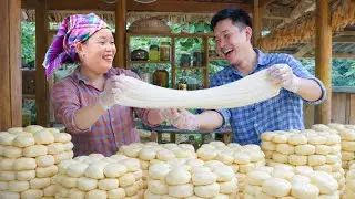 Recipes for cassava cake, how to preserve corn, and harvesting melons to sell at the market
