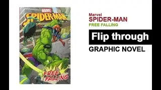 Spider-Man Free Falling Digest TPB Graphic Novel Flip Through