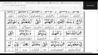 Surah Nisa class recording 1/8/26