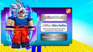 I am unlock ultra instant Goku 🤯 in anime slap tower Roblox game
