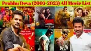 Director Prabhu Deva all movie list collection and budget flop and hit #bollywood #prabhudeva
