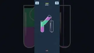 Water Color Sort - Level 1(Android,ios Gameplay Walkthrough)
