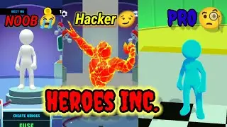NOOBvsPROvsHACKER Challenge|In heroes inc.| by @Gaame_Walaa | #funnyvoiceover