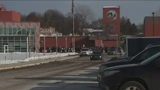 Apple Valley High School students walk out in protest of ICE activity in Minnesota