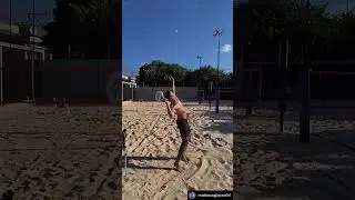 Beach Tennis 🔥 Saque slow motion