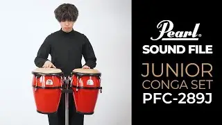 パールパーカッション サウンドファイル【ジュニア・コンガセット】